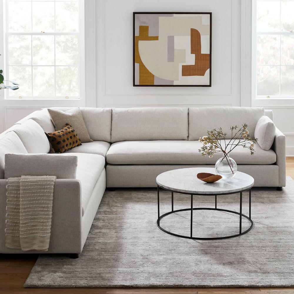 Marin 3 Piece L Shaped Sectional 114